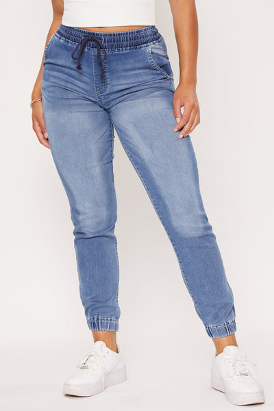 Medium Wash Joggers