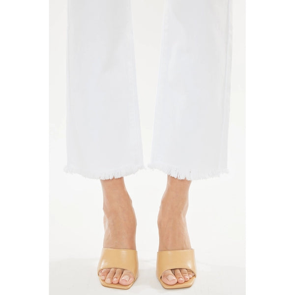 KanCan High Rise Straight Leg Jeans