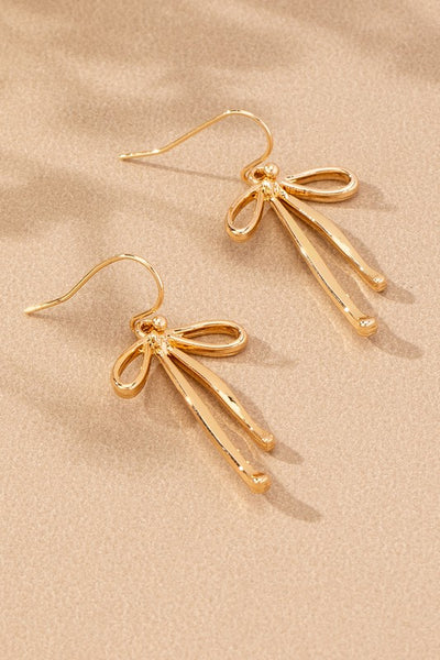 Dangle Bow Earrings