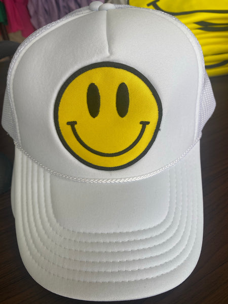 Smiley Face Trucker Hat