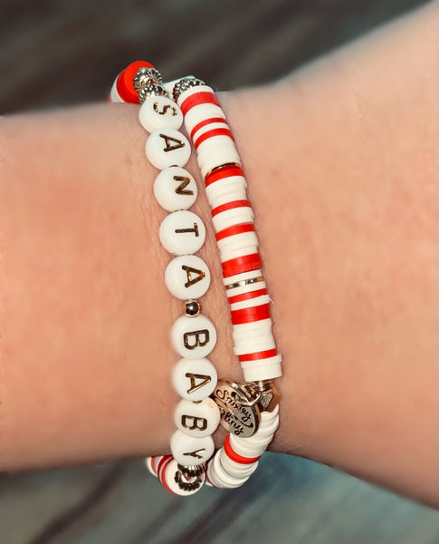 Santa Baby Disc Bracelet